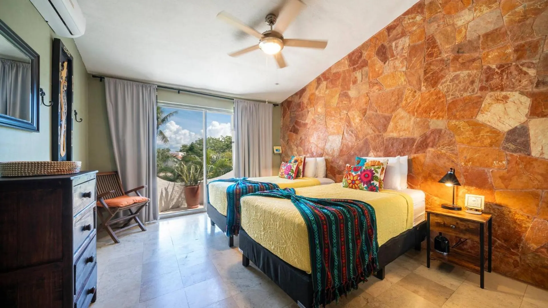 公寓 Spacious 2 Bedroom Condo In Playacar II - At Rosa Blanca Condos - Sueno 普拉亚卡门 墨西哥